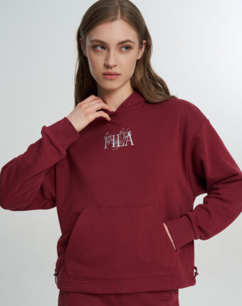 Худи женское FILA, Красный женщинам
