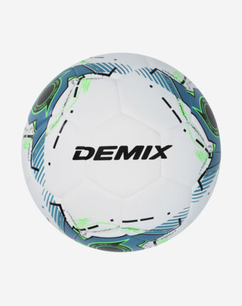 Мяч футбольный Demix DF600 Junior 3 Hybrid, Белый женщинам