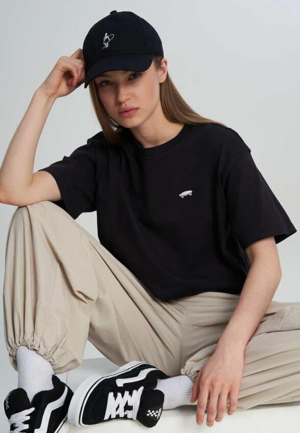 Футболка женская Vans Salton Relax, Черный