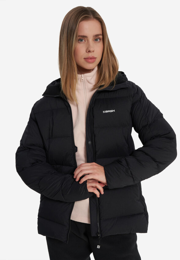 Пуховик женский Bask Vida, Черный
