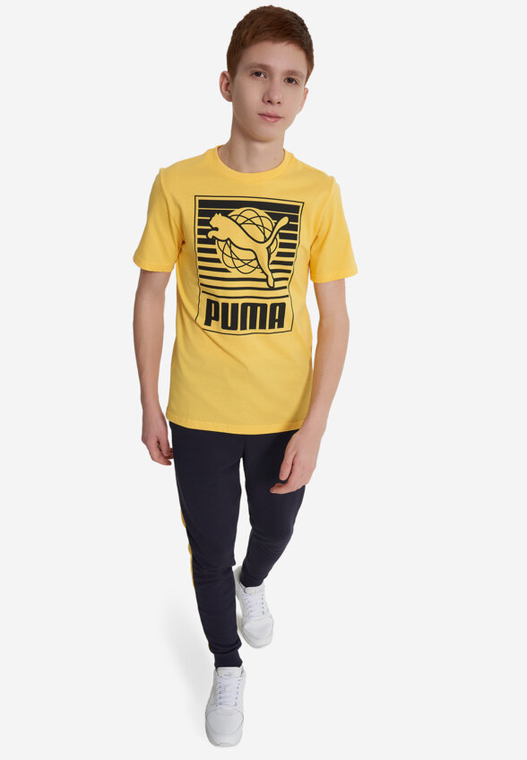 Футболка для мальчиков PUMA Graphics, Желтый