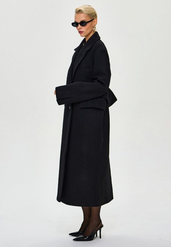 Пальто однобортное Miss Chic