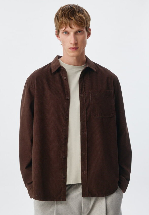 Вельветовая рубашка REGULAR FIT