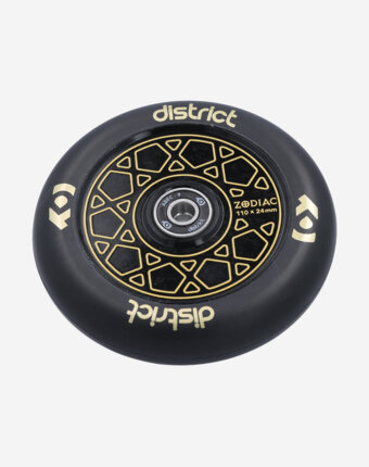 Колесо District Zodiac 110 мм, 86 A, Черный детям