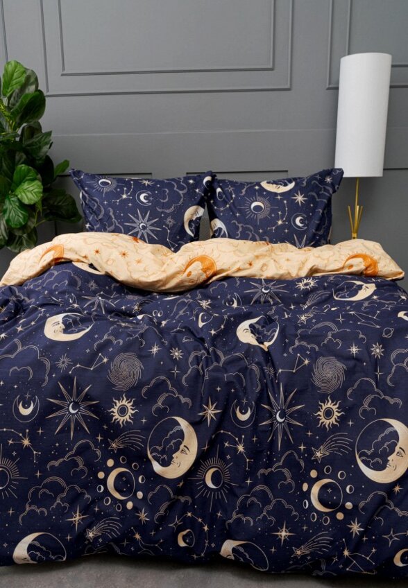 Постельное белье 1,5-спальное Павлина