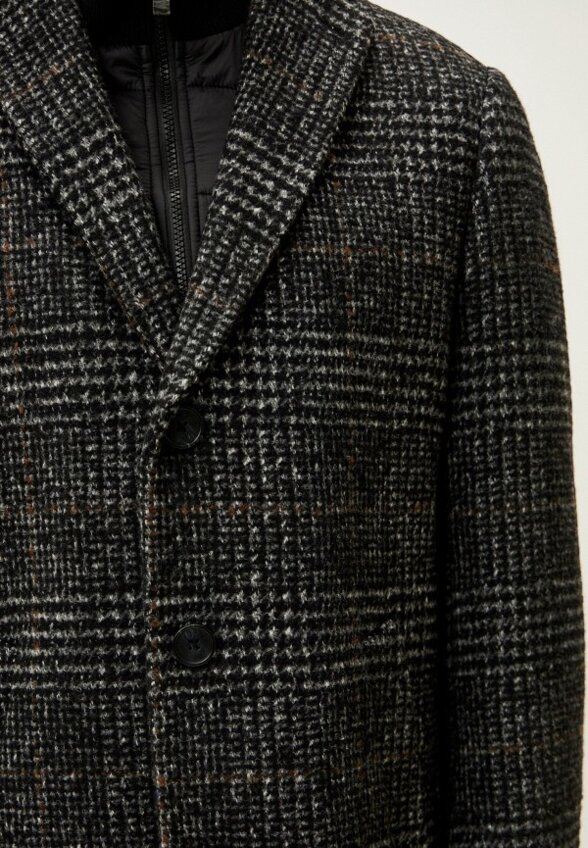 Пальто однобортное Al Franco