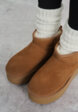 Угги женские UGG Classic Ultra Mini Platform, Коричневый8  - превью