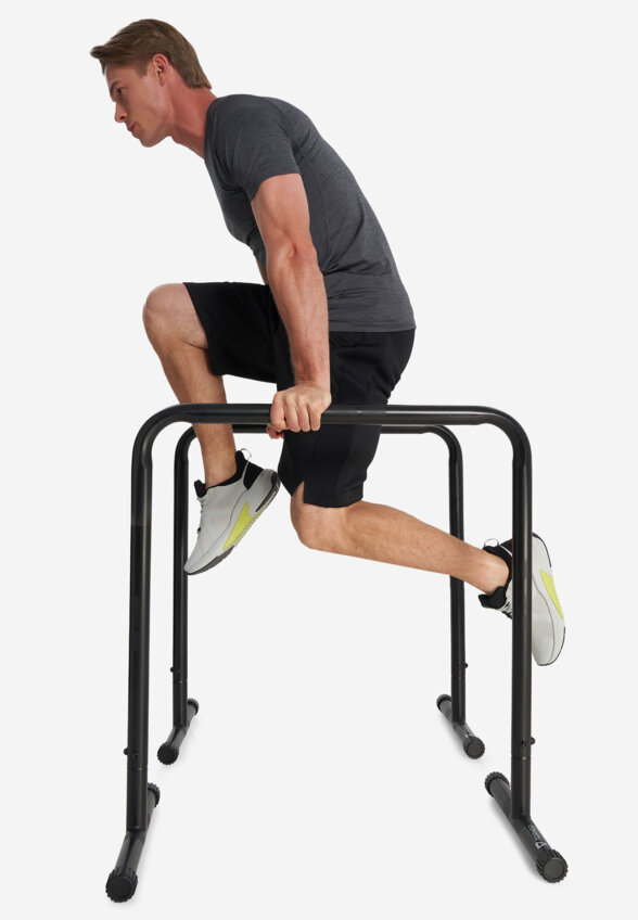 Брусья напольные для отжиманий Torneo, Черный