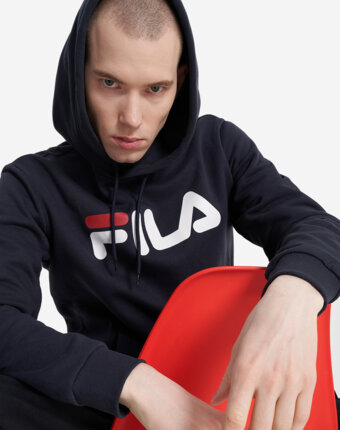 Худи мужское FILA Essentials, Синий женщинам