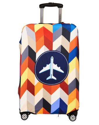 Др.Коффер LC-007M multi чехол для чемодана женщинам