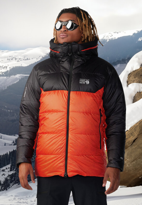 Пуховик мужской Mountain Hardwear Phantom Belay, Оранжевый