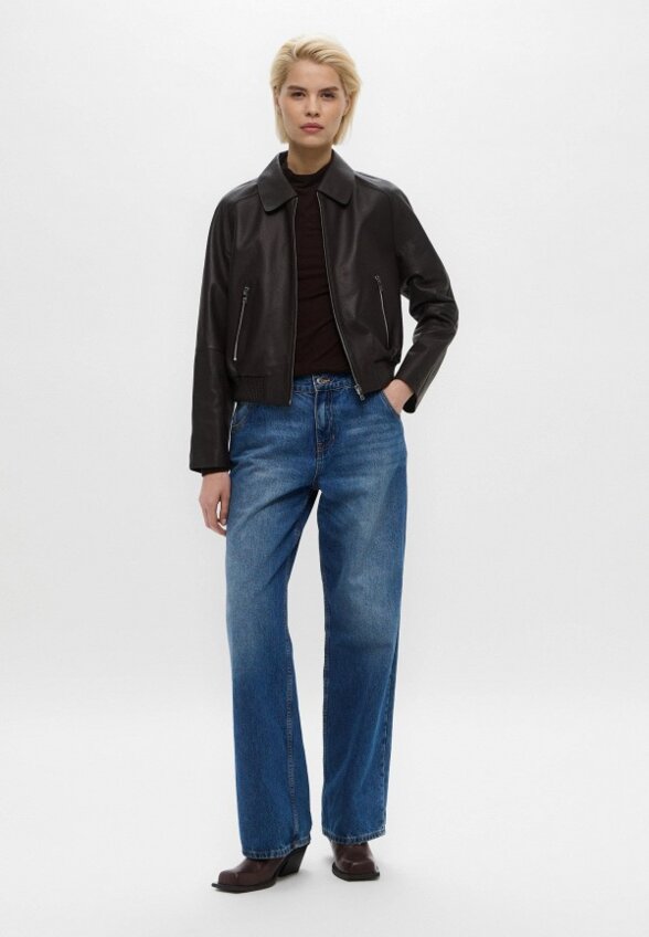 Куртка кожаная Lusio