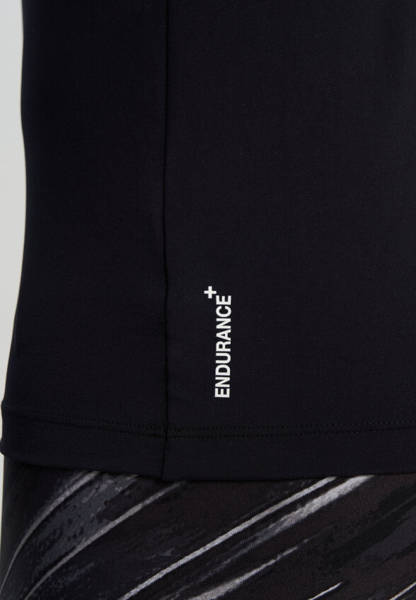 Рашгард мужской Speedo Logo Rash Guard, Черный