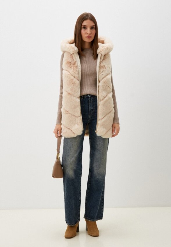 Жилет меховой Rinascimento