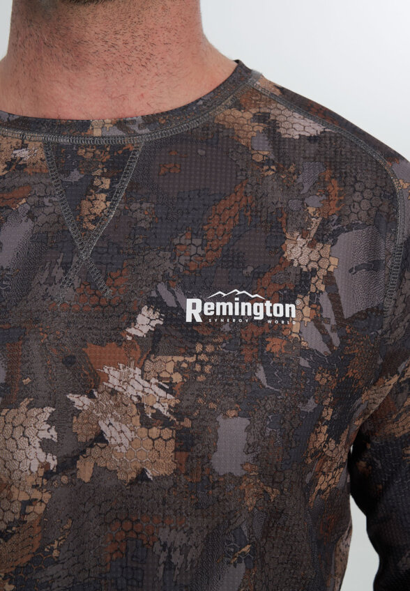 Лонгслив мужской Remington Blend Shirt, Коричневый