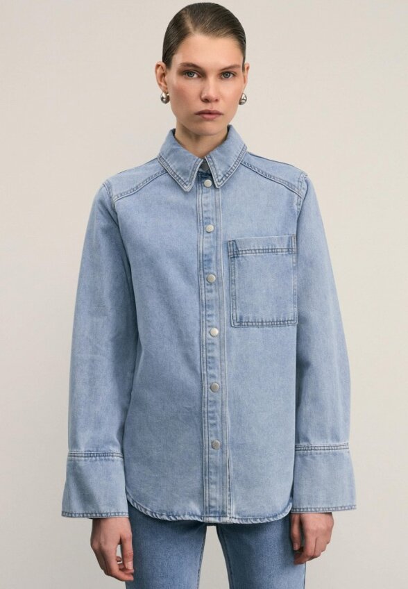 Рубашка джинсовая Zarina