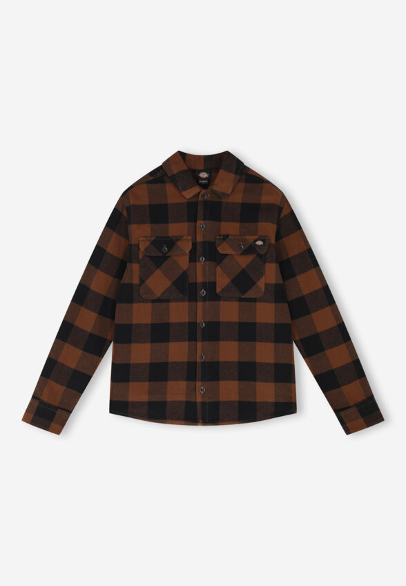 Рубашка мужская DICKIES Sacramento, Коричневый