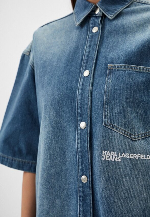 Рубашка джинсовая Karl Lagerfeld Jeans
