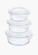 Набор контейнеров для хранения продуктов Elan Gallery4  - превью