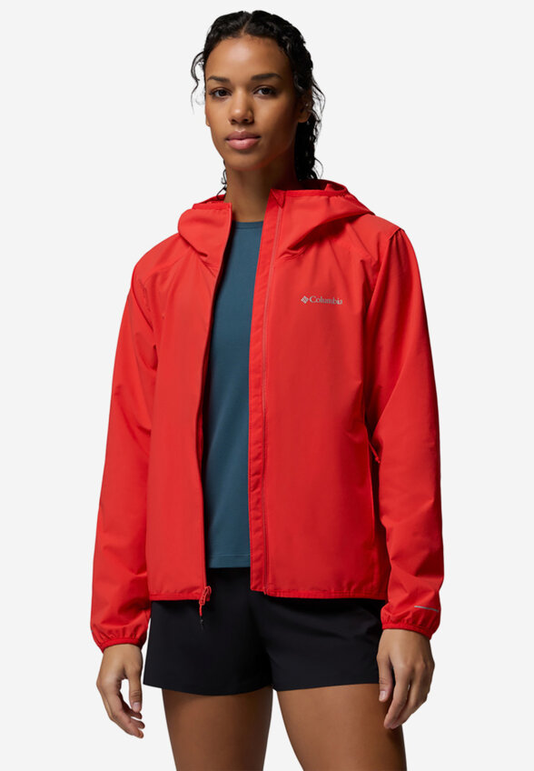 Ветровка женская Columbia Trailborne Jacket, Красный