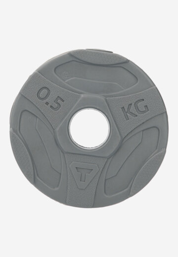 Диск 0.5 кг в корпусе из ПВХ Torneo, Серый