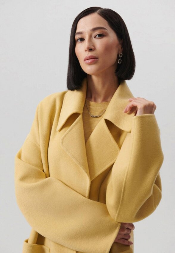 Пальто однобортное GLVR