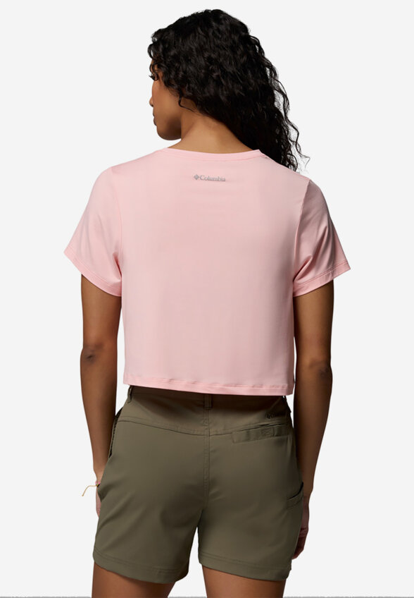 Футболка женская Columbia Parsons Point SS Tee, Розовый