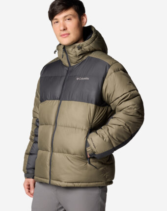 Пуховик мужской Columbia Pike Lake II Hooded Jacket, Зеленый женщинам