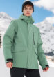 Куртка сноубордическая мужская Quiksilver Mission Solid, Зеленый1  - превью