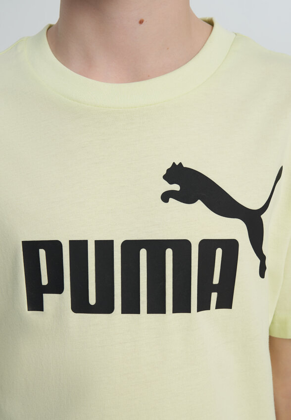 Футболка для мальчиков PUMA Ess No. 1 Logo, Зеленый