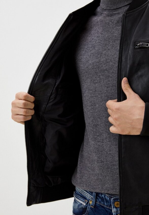 Куртка кожаная Jorg Weber