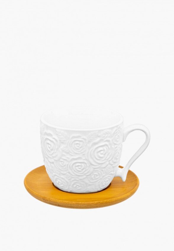 Чашка с блюдцем Elan Gallery