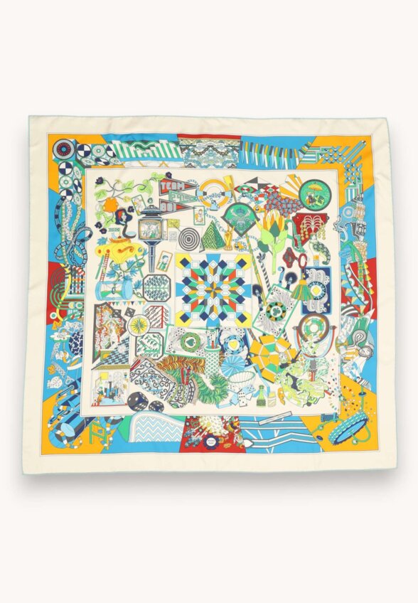 Hermes Silk Scarf