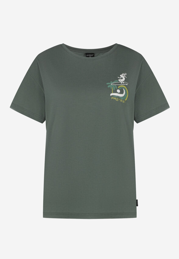 Футболка женская Protest Zoeli, Зеленый