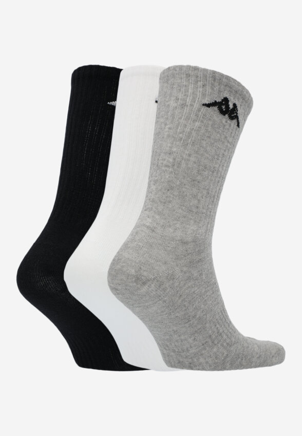 Носки Kappa, 3 пары, Черный