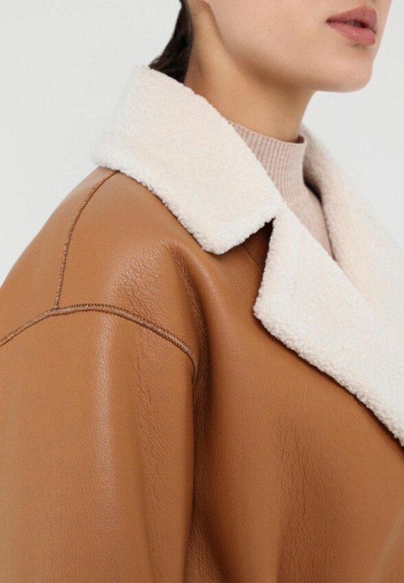 Бомбер меховой Alef