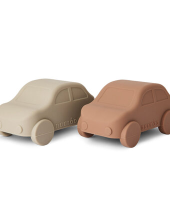 Набор машинок нууру (nuuroo), 2 шт, бежевый микс детям