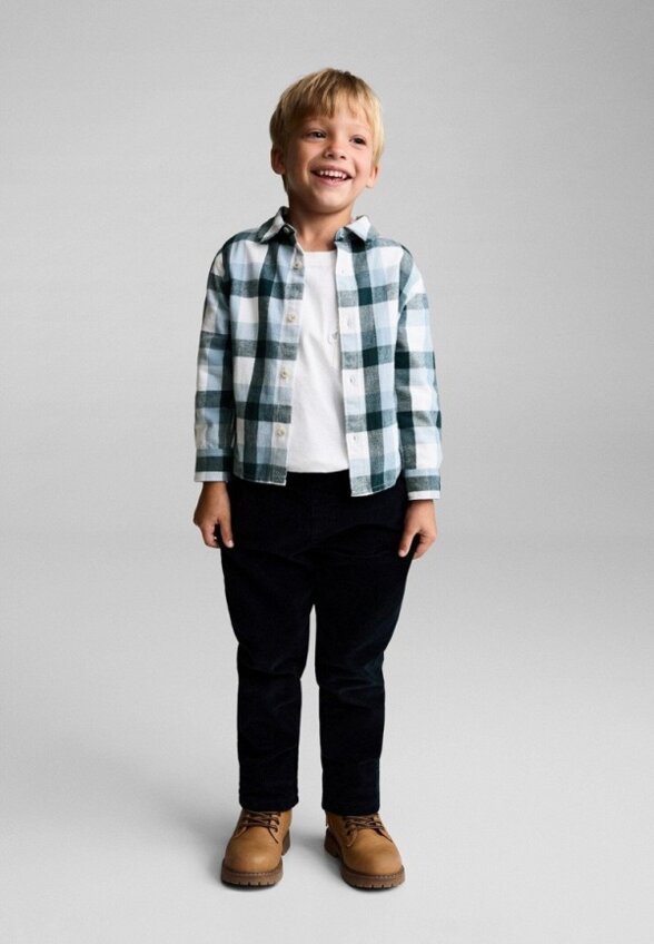 Рубашка Mango Kids