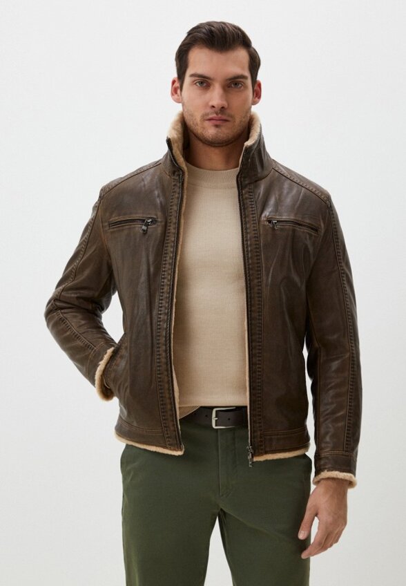 Куртка кожаная Ogmando