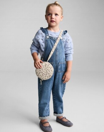 Комбинезон джинсовый Mango Kids детям