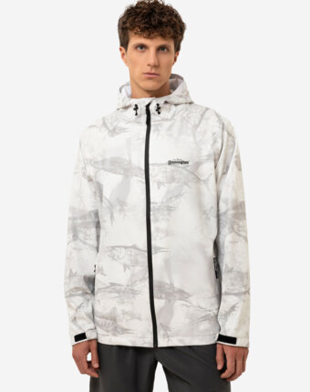 Ветровка мужская Remington Pu Fishing Rivers 2, Белый женщинам