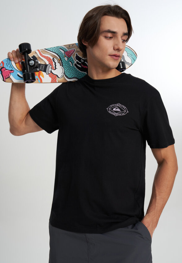 Футболка мужская Quiksilver Nada Mas Tee, Черный