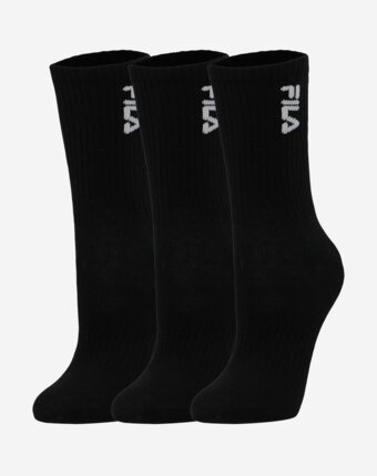 Носки детские FILA, 3 пары, Черный женщинам