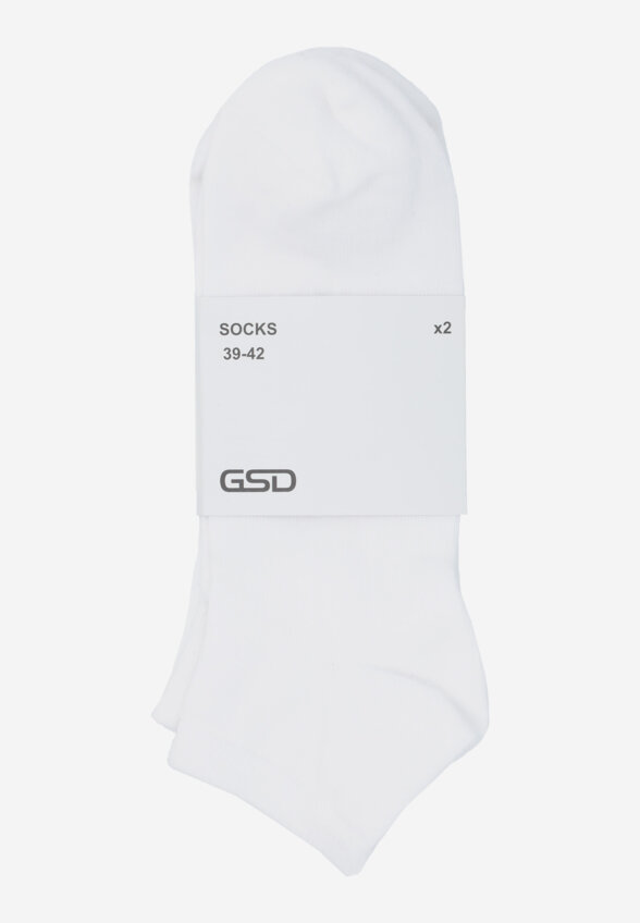 Носки GSD, 2 пары, Белый