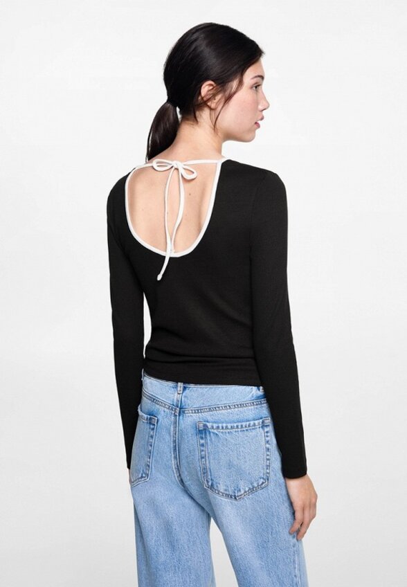 Лонгслив Mango Teen