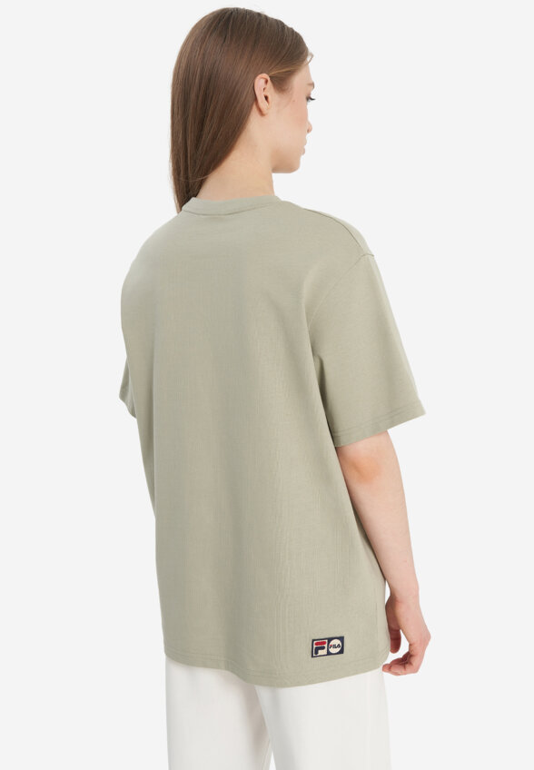 Футболка женская оверсайз FILA, Зеленый