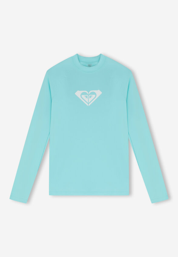 Рашгард женский Roxy Whole Hearted, Голубой