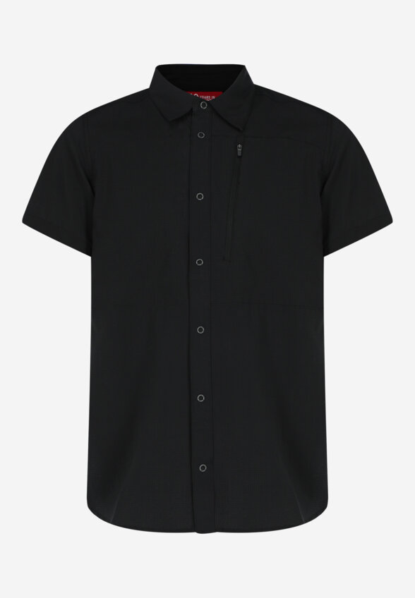 Рубашка с коротким рукавом мужская Northland, Черный