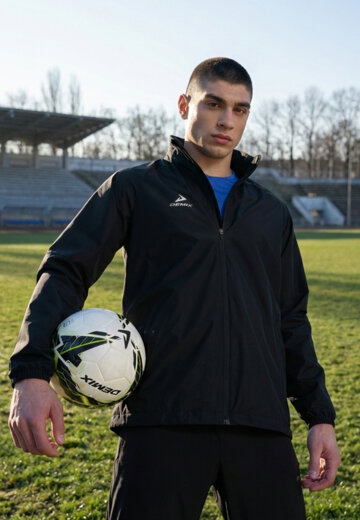 Ветровка мужская Demix Midfielder, Черный