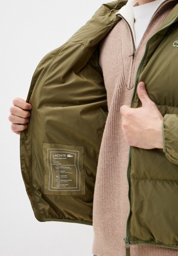 Пуховик Lacoste